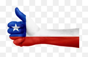 Chile Flag Hand - Free Image On ClipartFlare