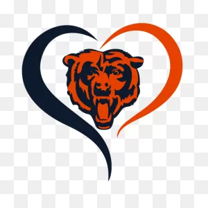 Chicago Bears Logo PNG-WebP | Chicago Bears Heart Logo Nfl | Chicago ClipartFlare.com 