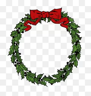 Christmas Wreath Clipart - Clipart Suggest