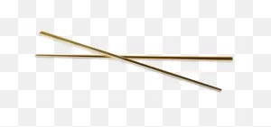 Gold Stainless Steel Chopsticks - The Apothecarry Case