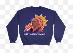 Download Crewneck Sweatshirt / Purple / S Sir Charles Barkley ClipartFlare.com 