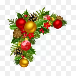Free Christmas Garland Border Transparent, Download Free Christmas ClipartFlare.com 