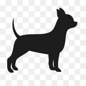 Chihuahua Stamp (Silhouette)