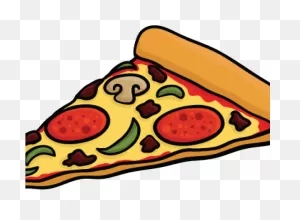 Cheese Pizza Cartoon Png Clip Transparent Library - Cartoon Piece ClipartFlare.com 