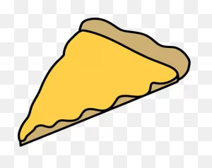 Cheese Pizza Slice Clip Art - Cheese Pizza Slice Image