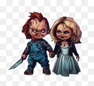 Chucky Sticker - Chucky Valentines Day Cards Clipart - Full Size ClipartFlare.com 