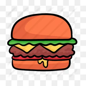 Cheese Burger - Cheeseburger - (512X512) Png Clipart Download