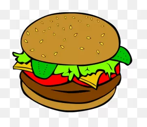 Cheeseburger Clip Art Image - Clipsafari