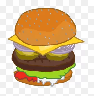 Cheeseburger With All The Toppings Clipart. Free Download ClipartFlare.com 