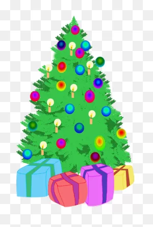 Christmas Tree With Many Of Presents Clipart - ClipartFlare ClipartFlare.com 