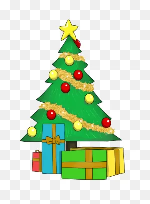 Free Christmas Tree With Presents Clipart, Download Free Christmas ClipartFlare.com 