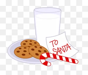 Cookie Clipart Glass Milk - Milk And Biscuits Christmas | Full ClipartFlare.com 