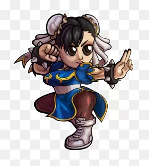 Download Hd Street Fighter V - Sfv Chibi Chun Li Transparent Png ClipartFlare.com 