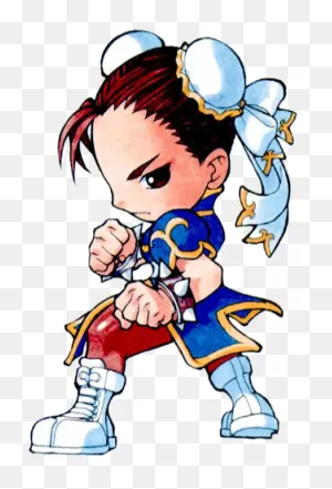 Pocket Fighter Dan - Street Fighter Chun Li - (318X460) Png ClipartFlare.com 