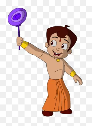 Bheem Is Back Yet Again To The - Chota Bheem - (351X480) Png ClipartFlare.com 