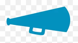 Cheer Megaphone Clipart Black And White | ClipartFlare - Free ClipartFlare.com 