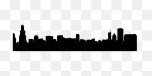 Chicago Skyline Cityscape - Free Vector Graphic On ClipartFlare