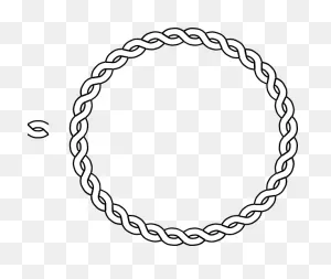 Download Hd Circle Rope Border Clip Art Vector Online - Vector ClipartFlare.com 