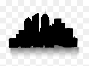 City Buildings Silhouette At Getdrawings - Downtown Buildings ClipartFlare.com 