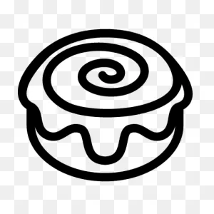 Cinnamon Roll Vector - ClipartFlare
