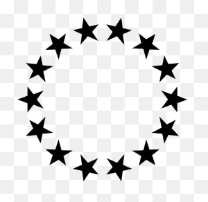 Star Circle Circleframe Stars Blackstar Blackstars - South ClipartFlare.com 