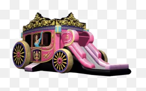 Cinderella Carriage Bounce Combo - ClipartFlare Party Rentals