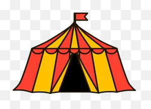 Circus Tent Clipart Transparent 7 - ClipartFlare