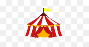 Circus Tent Cuttable PNG-WebP And Printable Png File