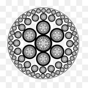 Circle Made Of Circles Clip Art Image - Clipsafari