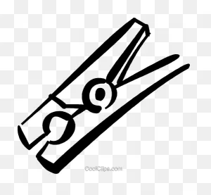 Clothes Pin Royalty Free Vector Clip Art Illustration -Vc037104 ClipartFlare.com 