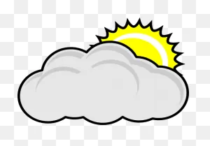 Cloudy Clipart - Clipart Suggest