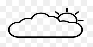 Partly Cloudy Clipart - Png Download - Full Size Clipart (#2988917 ClipartFlare.com 