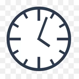 Simple Clock Vector Graphics | Public Domain Vectors