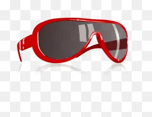 Aviator Sunglasses Ray-Ban Wayfarer Clip Art - Red Sunglasses Png ClipartFlare.com 