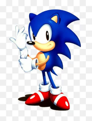 So. ClipartFlare.com Classic Sonic - Sonic General - Ssmb