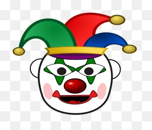 Clown Happy Head - Free Vector Graphic On ClipartFlare