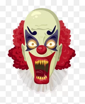 Scary Clown Png Clipart Image | Scary Clowns, Creepy Clown ClipartFlare.com 