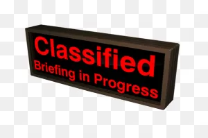40258 (Sbl718R-F528/120-277Vac) Classified Briefing In Progress ClipartFlare.com 