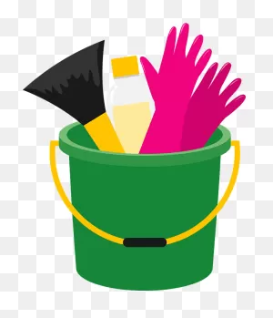 Bucket Of Cleaning Supplies Clipart. Free Download Transparent ClipartFlare.com 