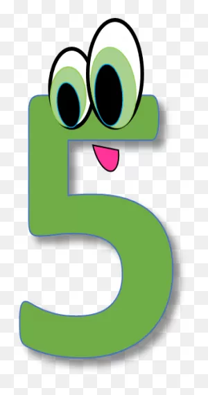 Numbers Cliparts - Clipart Creationz - Cartoon Image Of Number 5 ClipartFlare.com 