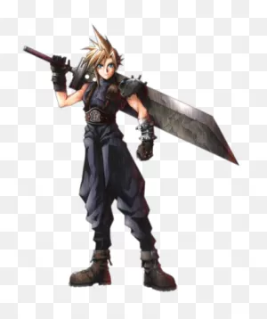 Cloud Strife | Mariowiki | ClipartFlare
