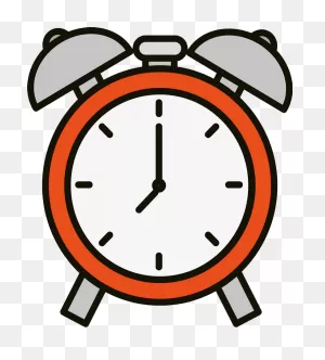 Bells Alarm Clock Clipart Transparent - ClipartFlare