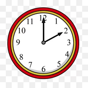 Clock On The Hour Clip Art - Clock On The Hour Image