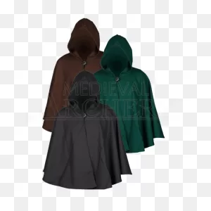 Kim Wool Short Cloak - My100450 By Traditional Archery ClipartFlare.com 