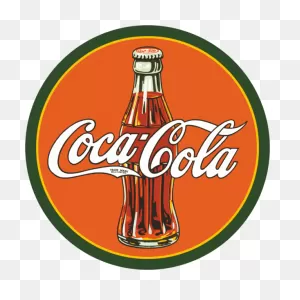 Coca-Cola Bottle & Logo - Coca Cola Logo Clipart - Full Size ClipartFlare.com 