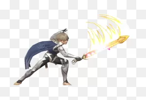Male Corrin Swinging His Sword By Transparentjiggly64 On 