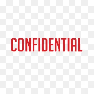 Confidential Stamp