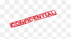 Confidential Stamp - Png Press - Transparent Png Free Download