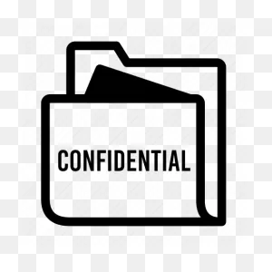 Confidential, Folder, Document, File, Paper, Archive, Files Icon ClipartFlare.com 