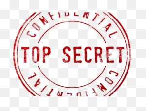 Silence Clipart Confidentiality - Top Secret Png Transparent Png ClipartFlare.com 